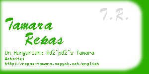 tamara repas business card